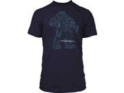 Titanfall Atlas Outline Premium Cotton Adult T Shirt X Large
