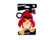 Angry Birds Movie 4.5 Plush Clip On Red