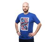 Captain America Ace of Avengers Adult T Shirt Large