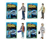 Back To The Future ReAction Figure Set Of 4