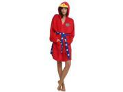 Wonder Woman Adult Hooded Robe X Large