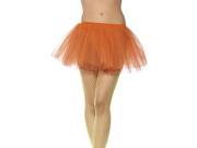 Tutu Neon Orange Adult Costume Underskirt One Size