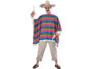 Mexican Serape Adult Costume Standard