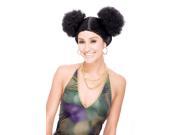 Sweetie Poof Black Adult Costume Wig One Size
