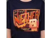 Minecraft Nether Postcard T Shirt Youth Small