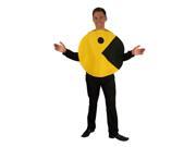 Pac Man 2D Profile Adult Costume Standard
