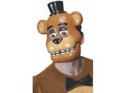Five Nights at Freddy s Freddy Costume Half Mask Adult
