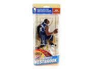 Oklahoma City Thunder NBA Series 29 Collectible Figure Russell Westbrook Blue Uniform Silver Variant