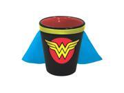 DC Wonder Woman Insignia Caped Ceramic Shot Glass