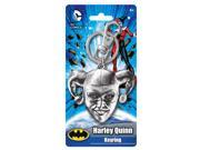 DC Comics Harley Quinn Head Pewter Key Ring