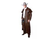 Cowboy Adult Costume Duster Coat XX Large