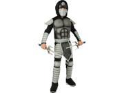 Stealth Ninja Muscle Chest Costume Child Medium