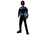 Captain America Winter Soldier 2 1 Reversible Stealth Retro Captain America Child Costume Small 4 6