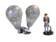 Golden Compass Lee Scoresbys Diecast Aeronaut Balloon With Figurine