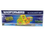 Magformers Neon 28 Piece Glow In The Dark Set
