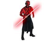 Star Wars Deluxe Darth Maul Muscle Chest Costume Jumpsuit Adult X Large 44 46