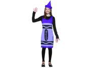 Wisteria Purple Crayola Crayon Tank Dress Costume Tween Tween