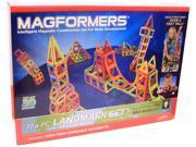 Magformers Construction 174 Piece Landmark Build Set