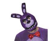 Five Nights at Freddy s Bonnie Costume Half Mask Adult