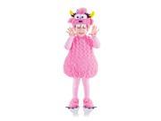 Belly Babies Pink Monster Costume Child Toddler X Large 4 6