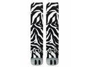 Zebra Photo Print Knee High Socks