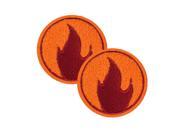 Team Fortress 2 Pyro Patches Set of 2 Team Red