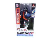 Denver Broncos Von Miller Blue Alternate Jersey Chase Madden NFL 17 Ultimate Team Series 2 Figure