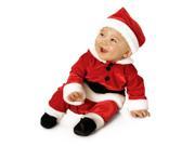 Velvet Santa Suit Baby Child Costume 2T 4T
