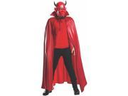 Scream Queens Deluxe Red Devil Costume Mask Cape Set Adult Standard