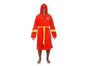 DC Comics The Flash Men s Hooded Fleece Robe