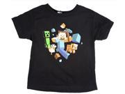 Minecraft Run Away! Youth T Shirt Youth X Large