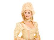 1600 s Colonial Blonde Style Female Adult Costume Wig by French Kiss One Size
