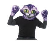 Alice in Wonderland Cheshire Cat Foam Mask and Matching Paw Gloves