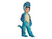 Cutiesaurus Blue Dinosaur Jumpsuit Costume Child Toddler Small
