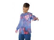 Zombie Photo Real Shirt Child Costume Medium