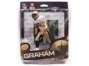 Mcfarlane NFL 6 Series 34 Figure Variant Jimmy Graham White And Gold Uniform