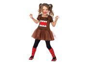 Domo Dress Child Toddler Costume Small