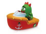 Yo Gabba Gabba Squeezy Bath Toy Brobee Boat