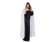 Ghost Adult Costume Full Length Tattered White Cape One Size
