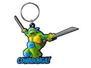 Teenage Mutant Ninja Turtles Soft Touch PVC Key Ring Leonardo