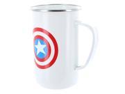 Marvel Captain America Icon 20 oz. Enamelware Mug
