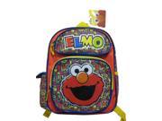 Small Backpack Sesame Street Elmo 12 School Bag New 097671