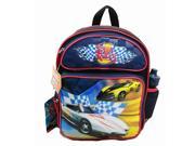 Small Backpack Speed Racer w Water Bottle New School Bag BHK000614