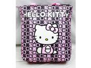 Tote Bag Hello Kitty Black Box Checker New Gifts Girls Hand Purse 82352