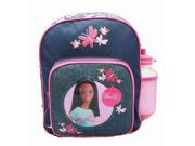 Small Backpack Barbie w Water Bottle Denim Blue New School Bag 17462