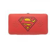 Hinge Wallet DC Comics New Superman Logo with Speaker gw00urspm