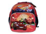Mini Backpack Disney Car Neontech Racers Red School New 641450