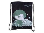 String Backpack Attack on Titan New SD Levi Draw Sling Bag Anime ge11624