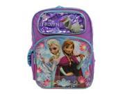 Backpack Disney Frozen Elsa and Anna Snowy 16 New 642600