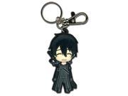 Key Chain Sword Art Online New Chibi Kirito Happy Anime Licensed ge36748